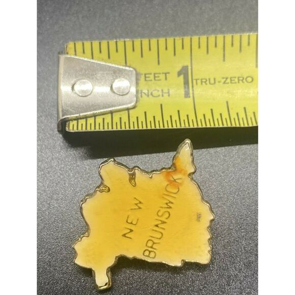 New Brunswick Canada Lapel Pin Vintage Canadian Province Souvenir - Picture 8 of 11